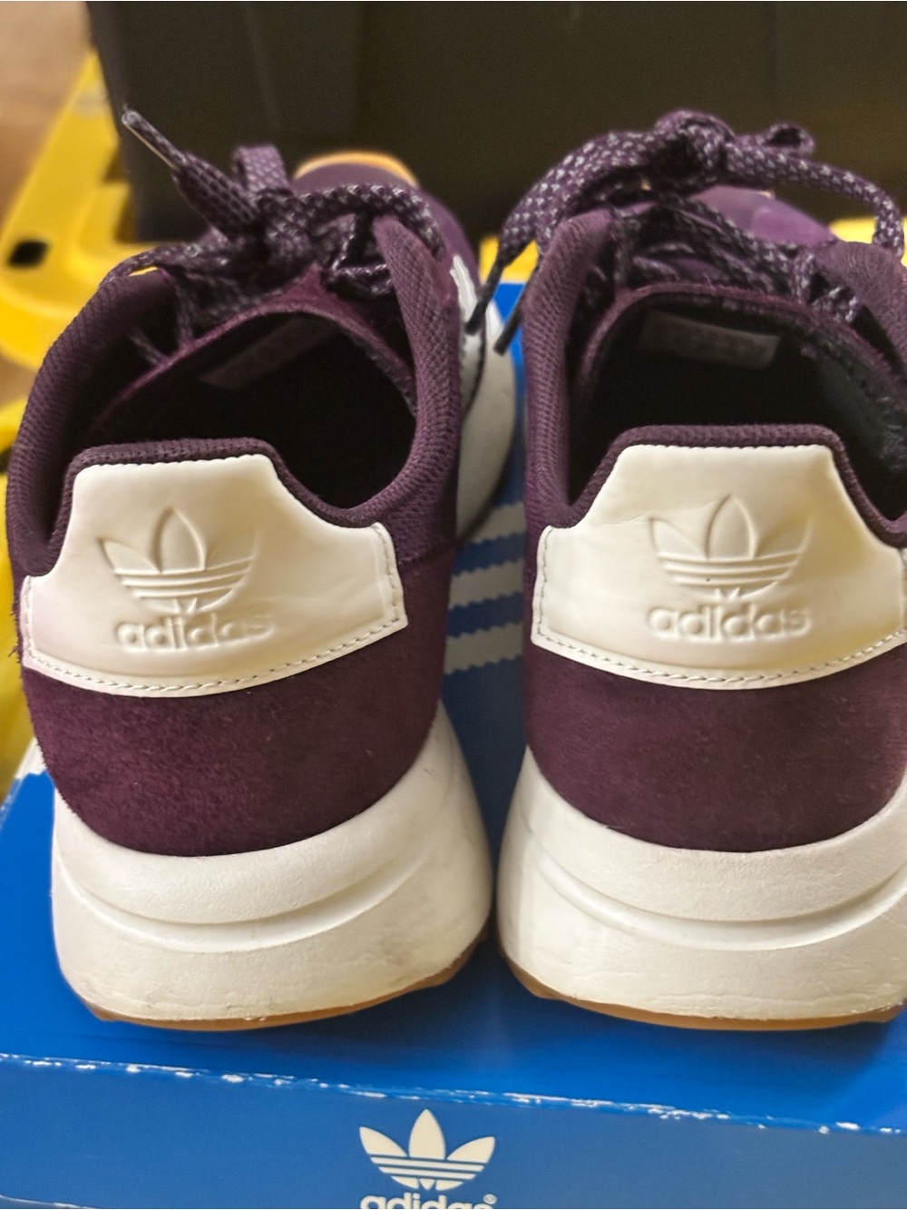 🥳HOST PICK🥳 Adidas originals flashback wmns purple Sneakers Size 7 - Picture 4 of 10